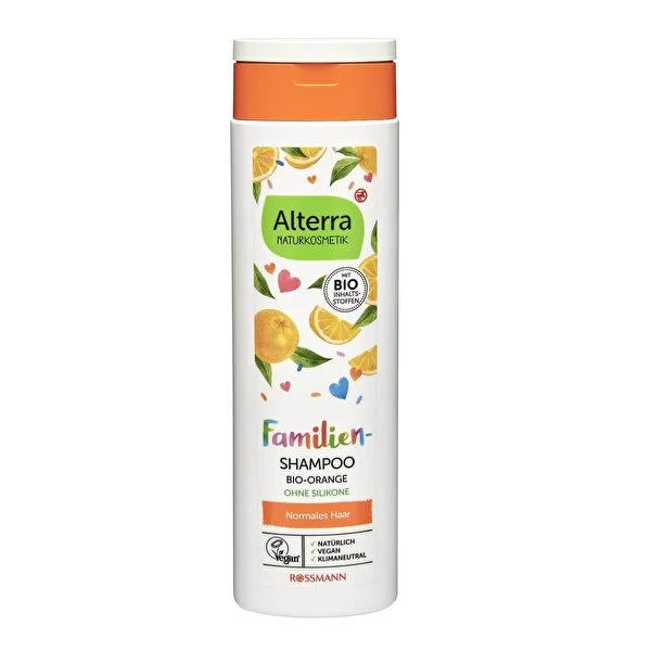 Alterra Organic Shampoo: Gentle & Natural Cleanse with Orange & Kiwi - Sulfate-Free, Sensitive Scalp Formula