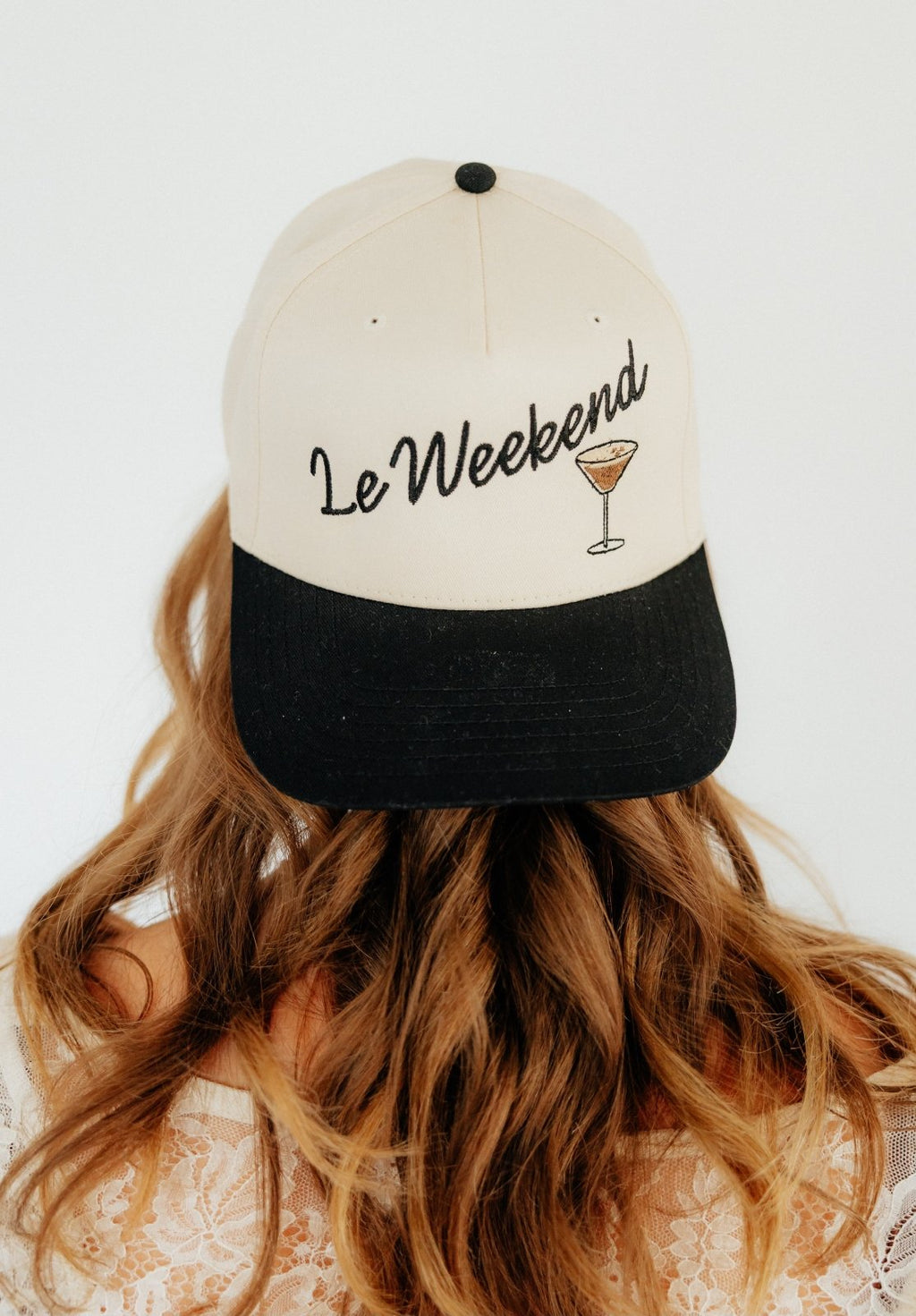 Coco & Rho Le Weekend - Trucker Hat — detail close-up