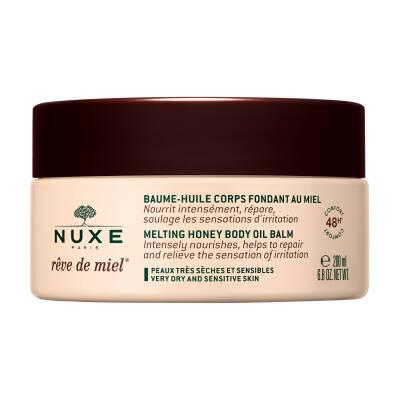 Nuxe Reve De Miel Melting Honey Body Oil Balm 200ml - Natural Skincare for Dry Skin