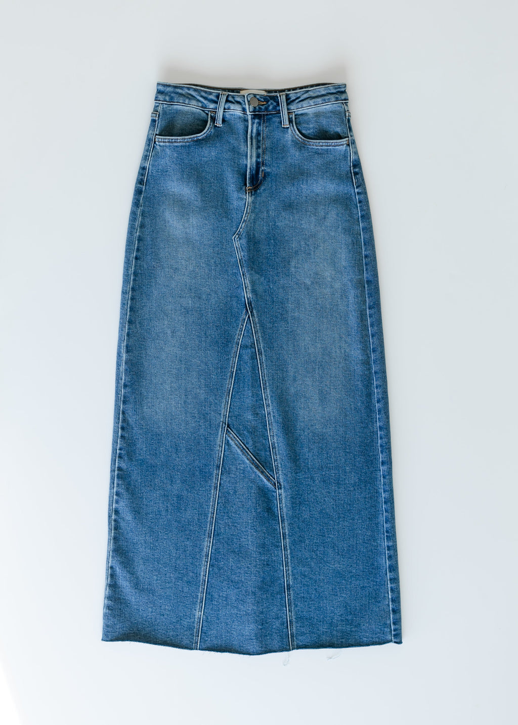 Inherit Co. Inherit Co. Lee A-Line Raw Hem Maxi Skirt - FINAL SALE — main product shot