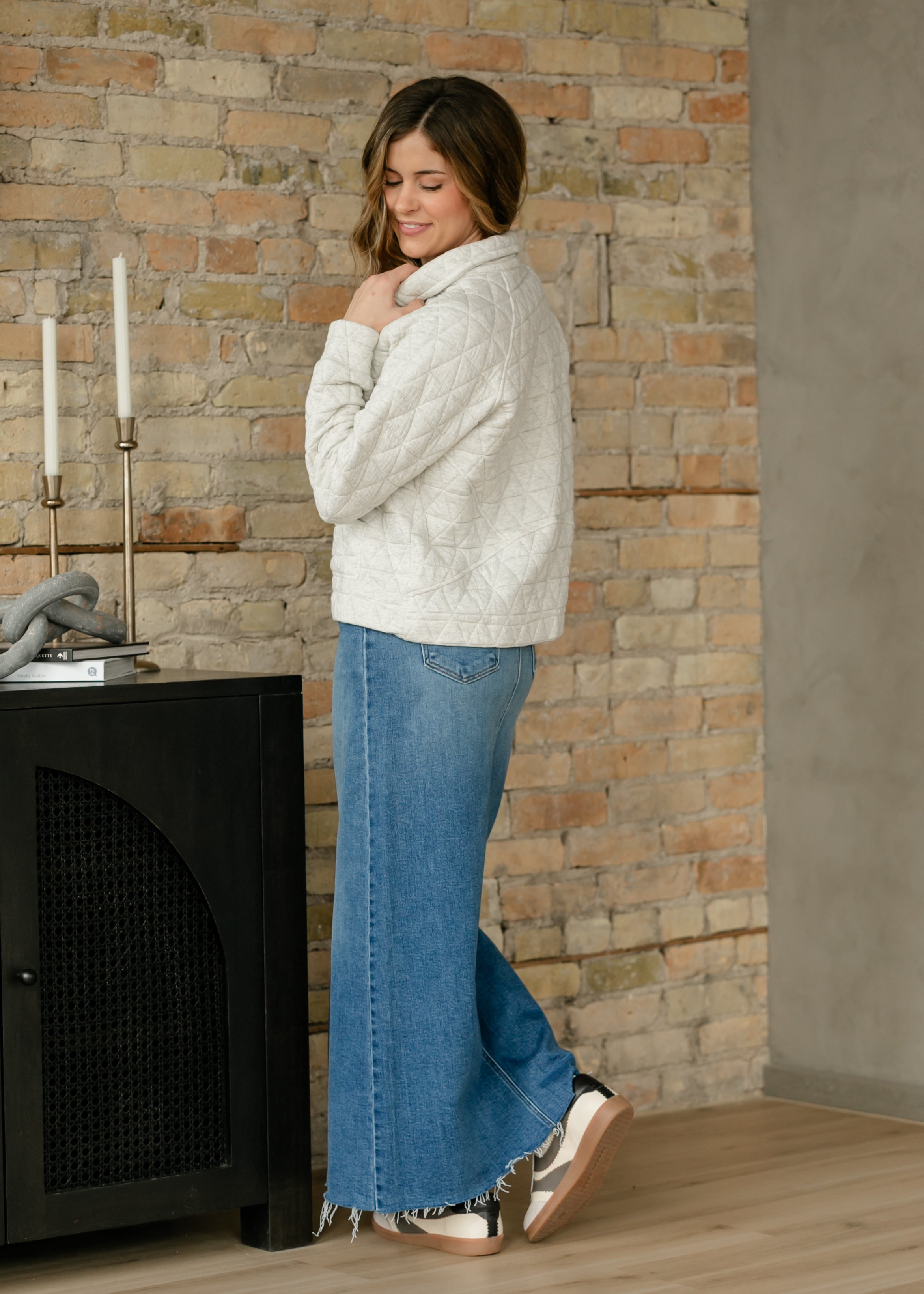 Inherit Co. Inherit Co. Lee A-Line Raw Hem Maxi Skirt - FINAL SALE — color detail