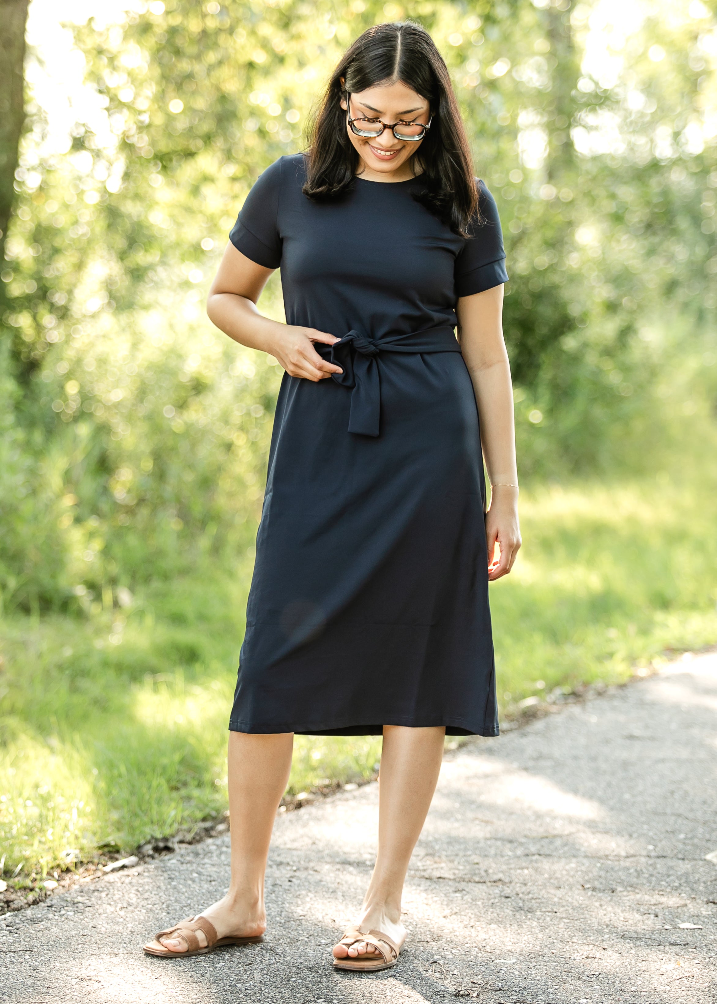 Inherit Co. Lennox Classic Midi Dress — packaging