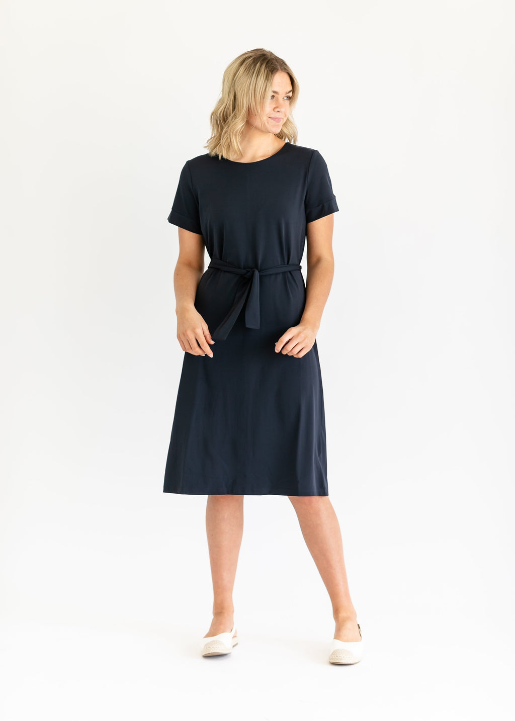 Inherit Co. Lennox Classic Midi Dress — main product shot