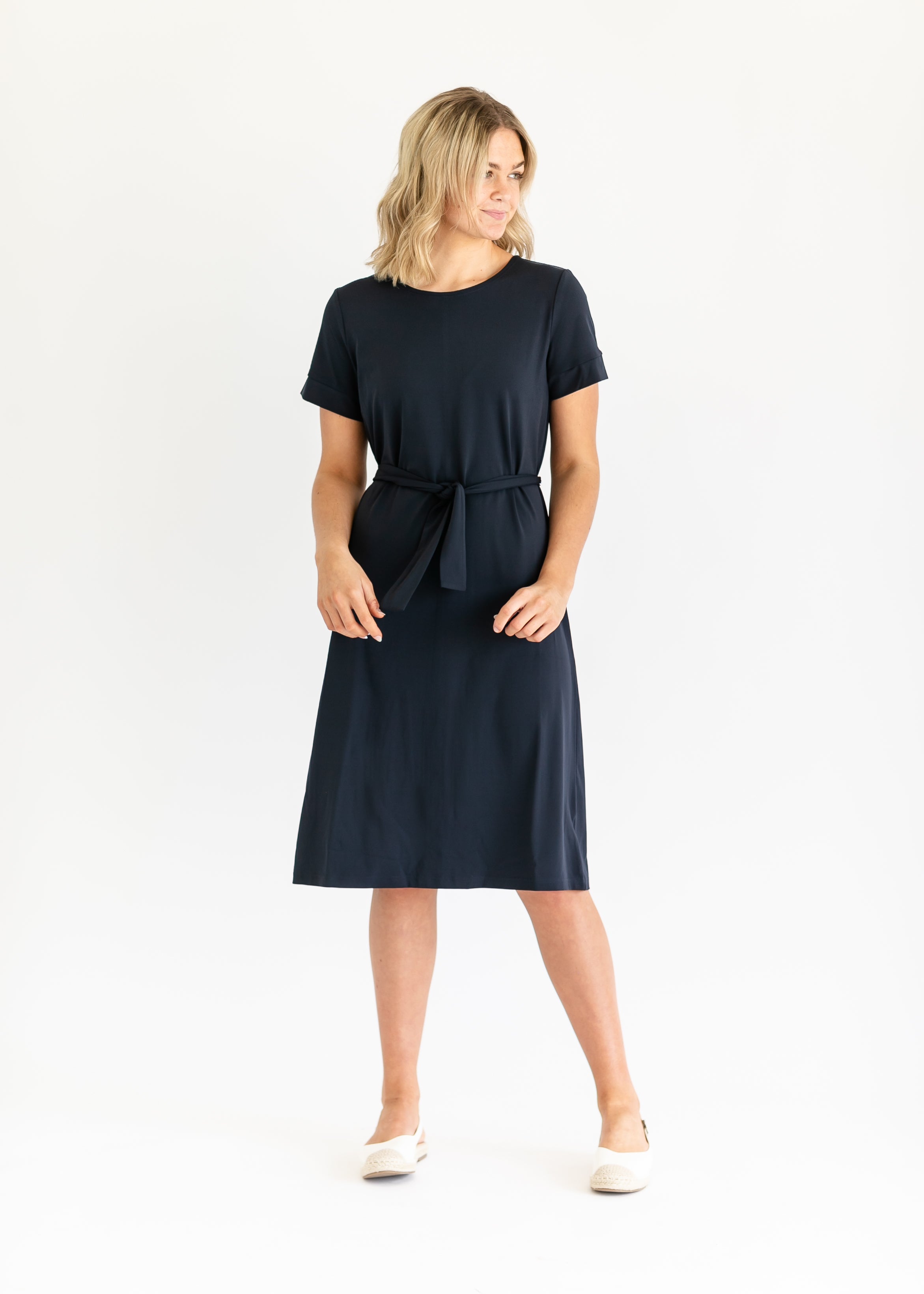 Inherit Co. Lennox Classic Midi Dress — main product shot