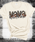 A Blessed Texas Mess Boutique Football MAMA leopard print, custom Football shirts, Personalized Football… — main product shot