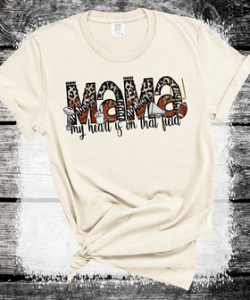 Football MAMA leopard print, custom Football shirts, Personalized Football…