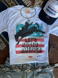 Wild Junkie Let's Rodeo America Graphic Tee — main product shot
