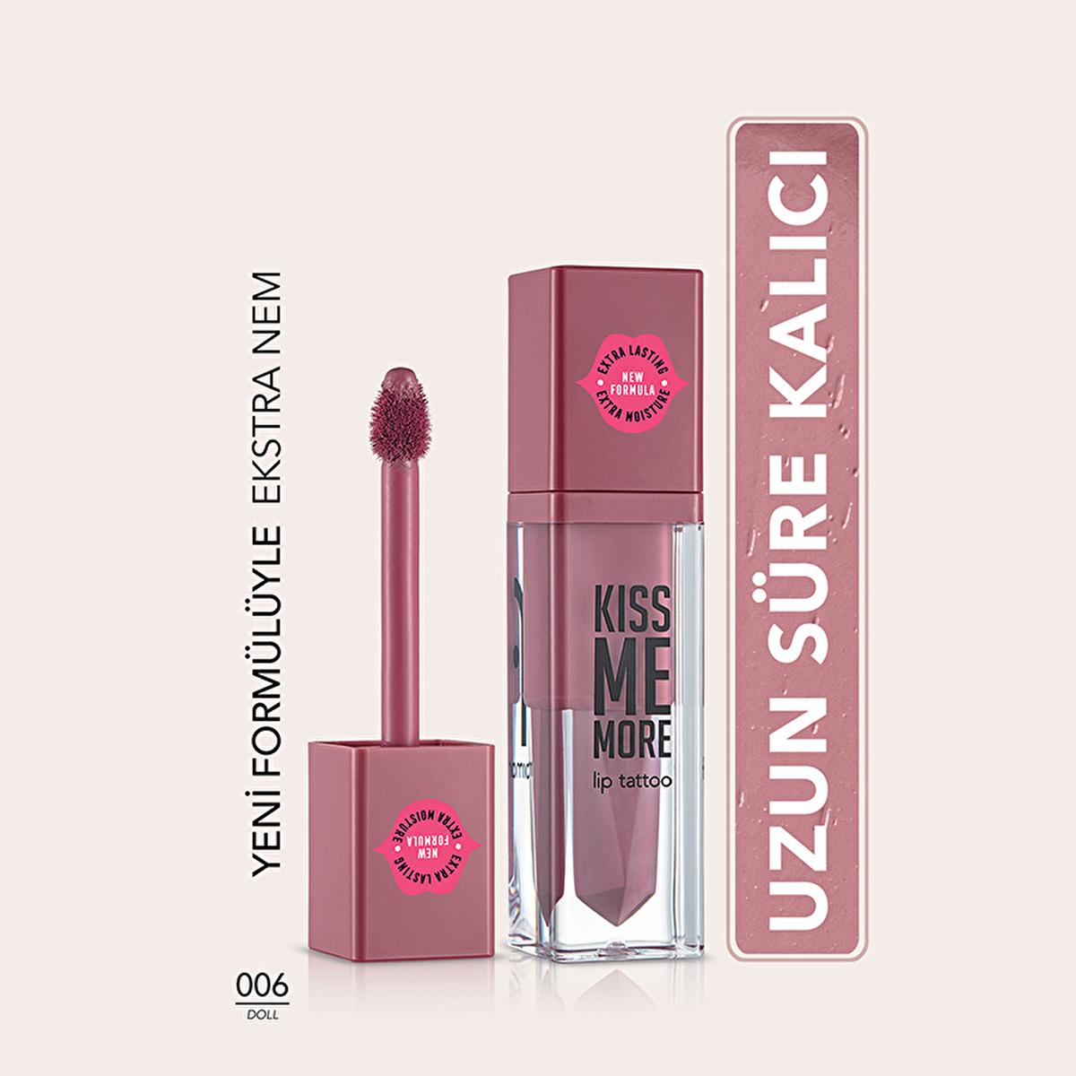 Flormar Liquid Matte Lipstick - Long-Lasting Moisturizing Lip Color with 24-Hour Hydration - Flormar Kiss Me More