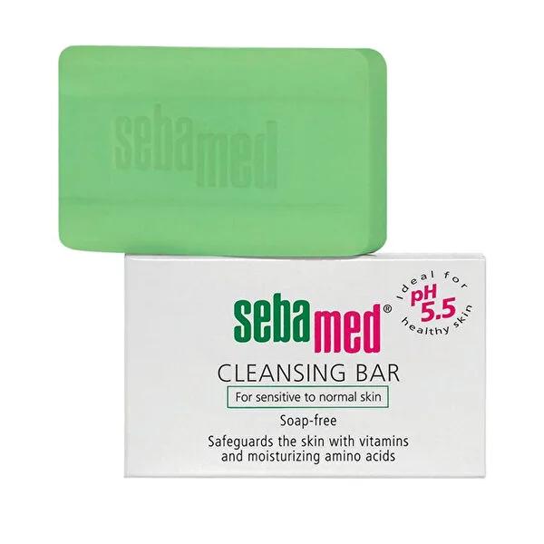 Sebamed Sebamed Cleansing Bar 100gr - Gentle Soap-Free Cleansing for Sensitive Skin, pH 5.5 Skincare