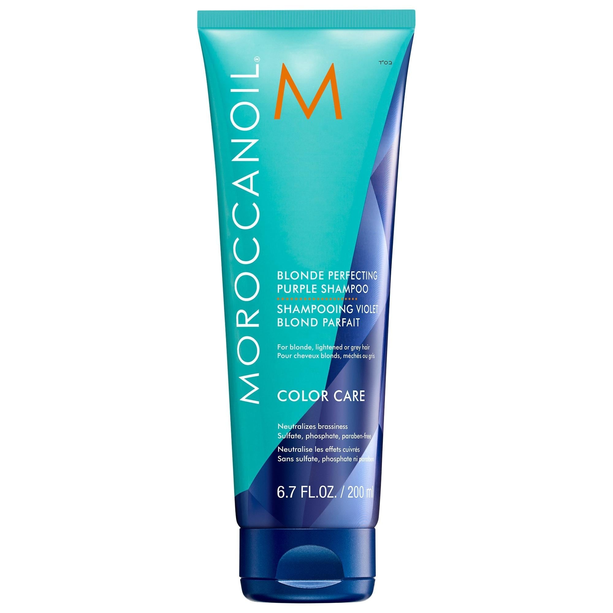 Blonde Perfecting Purple Shampoo - Sulfate-Free, Color-Safe, Brassiness Correction for Blonde, Lightened Brunette & Grey Hair