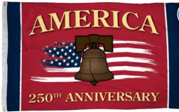 Liberty Bell 250 Flag
