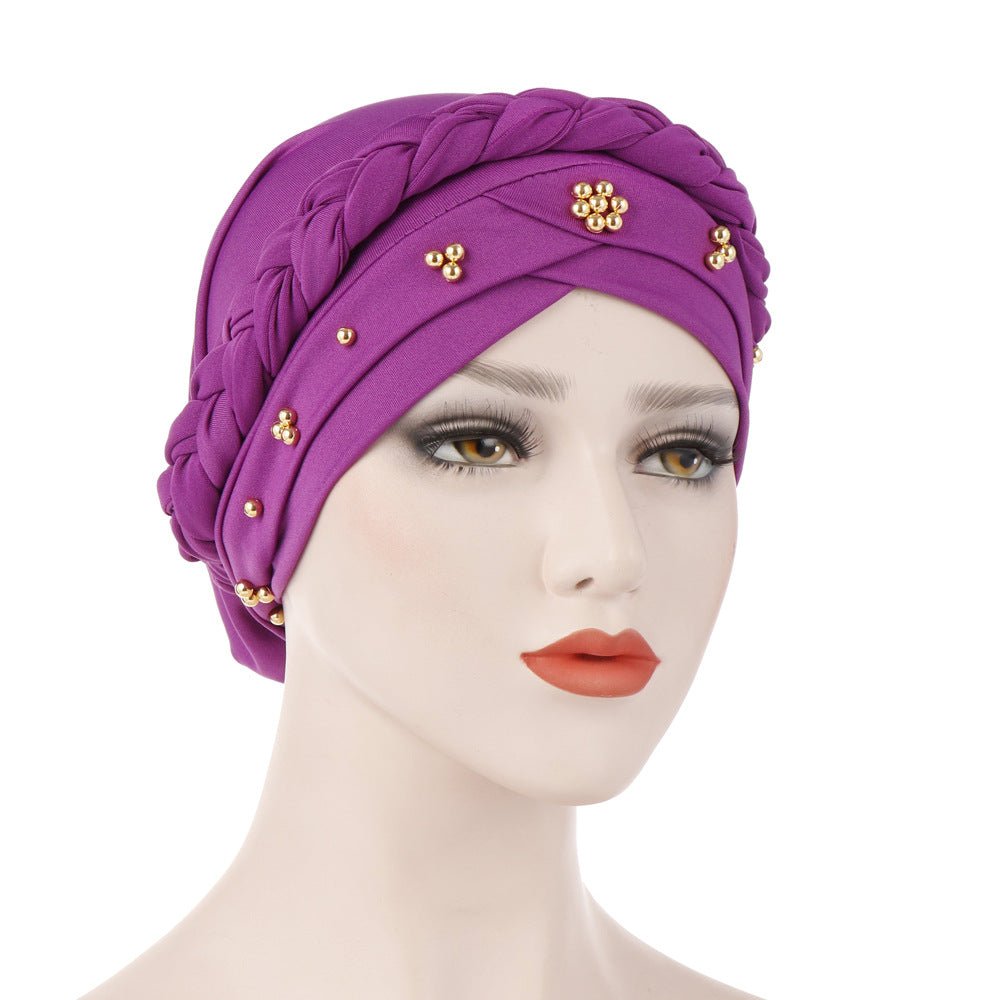 Mariam's Collection Lightweight Breathable Elegant Pearl-Embellished Undercup for Women(MH111) — detail shot 10