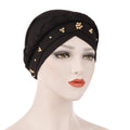 Mariam's Collection Lightweight Breathable Elegant Pearl-Embellished Undercup for Women(MH111) — construction detail