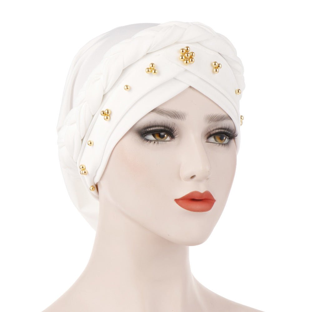 Mariam's Collection Lightweight Breathable Elegant Pearl-Embellished Undercup for Women(MH111) — main product shot