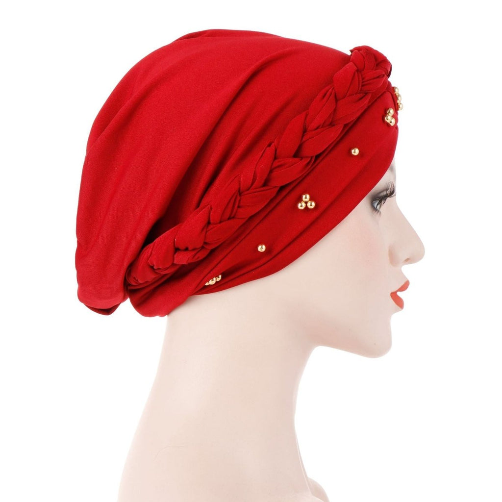 Mariam's Collection Lightweight Breathable Elegant Pearl-Embellished Undercup for Women(MH111) — lifestyle worn / used context