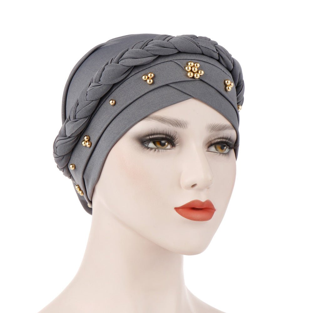 Mariam's Collection Lightweight Breathable Elegant Pearl-Embellished Undercup for Women(MH111) — detail shot 7