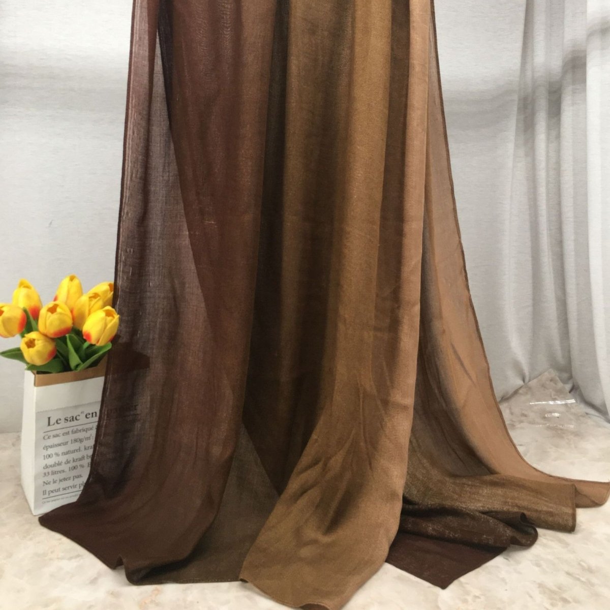 Mariam's Collection Lightweight Breathable Gradient Shawl Hijab (MH194) — product category context