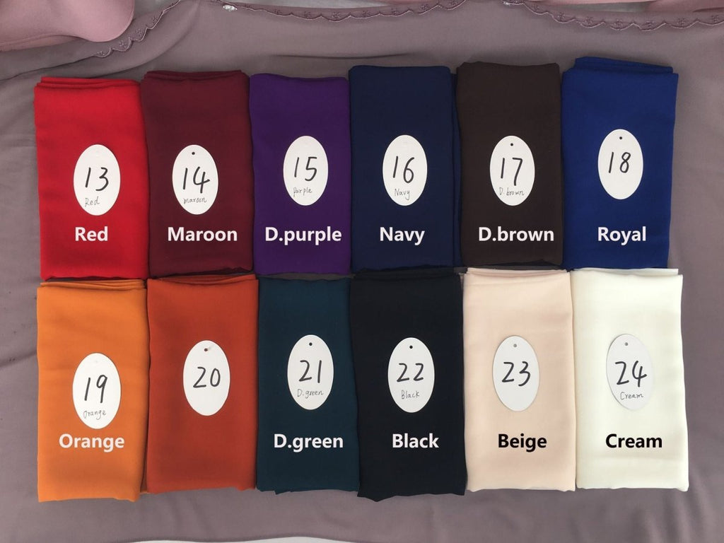 Mariam's Collection Lightweight Breathable Soft Minimalist Hijab (MH191) — lifestyle worn / used context