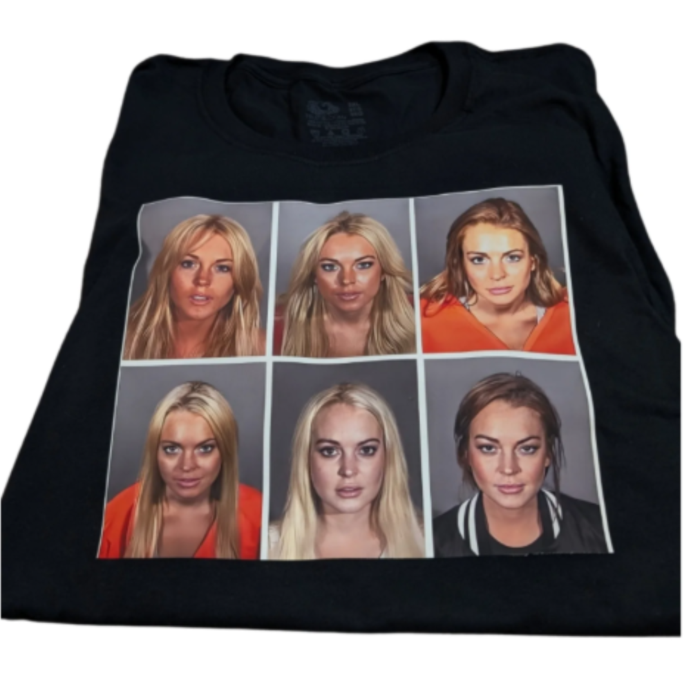 Hustle City Clothing LiLo Mugshot T-shirt — color detail