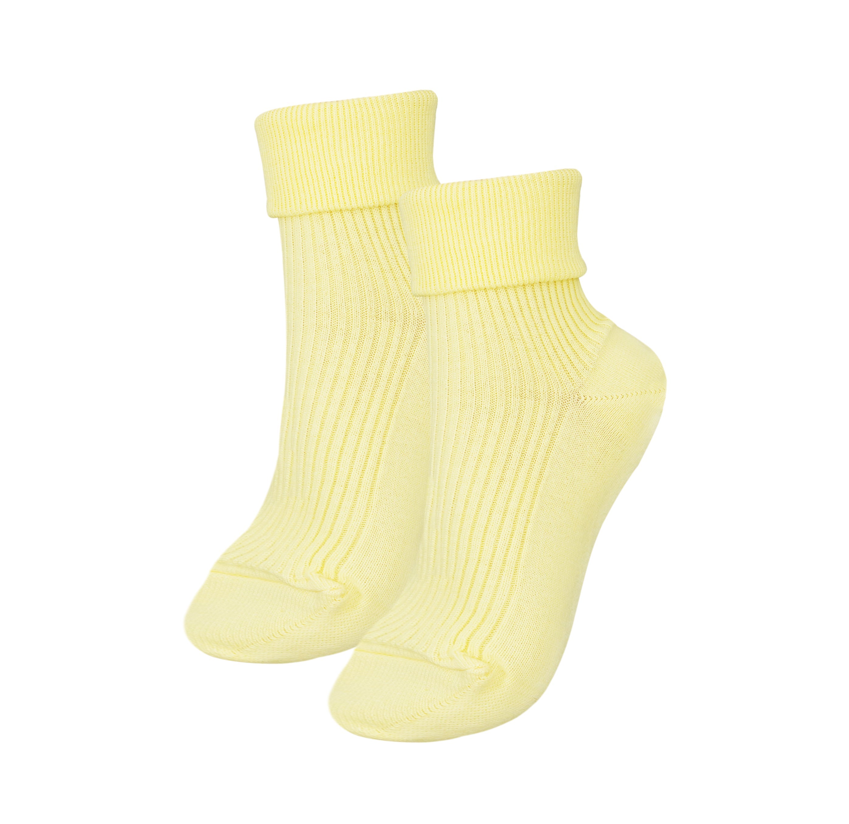 tittimitti tittimitti® 100% Organic Combed Cotton Women's Socks. 1 Pair. Made in Italy. — back view