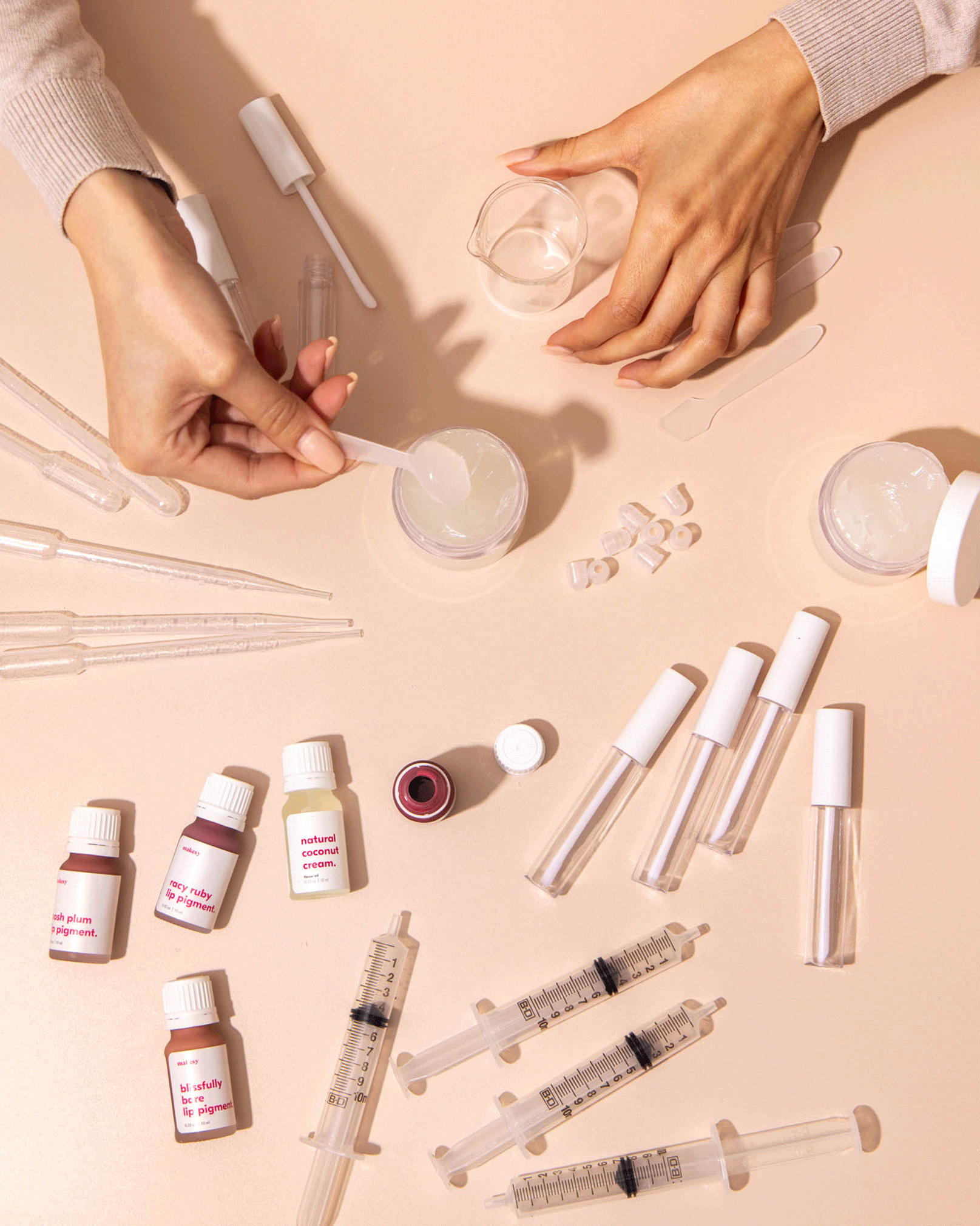 starter lip gloss making kit – makesy®