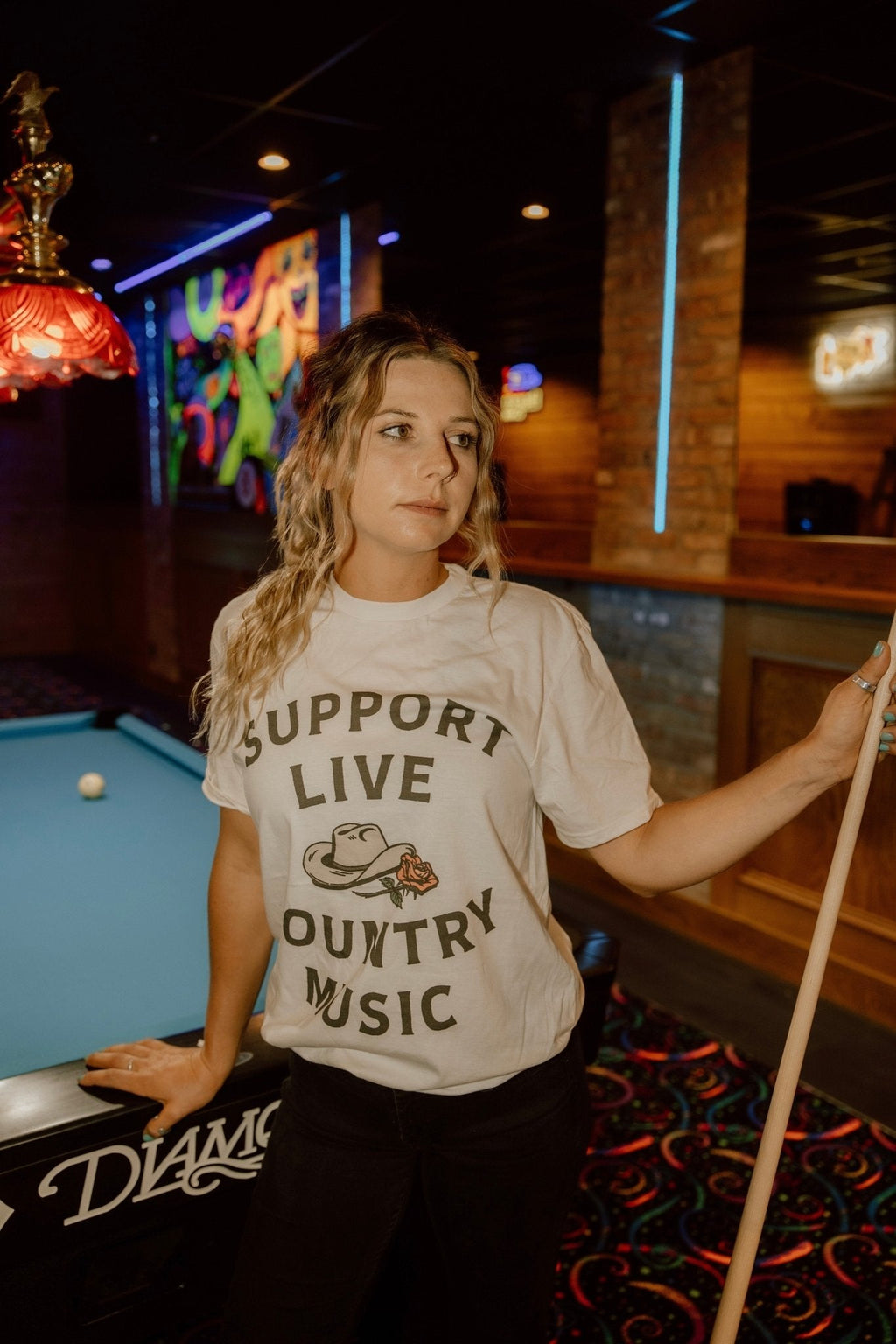 Wild Junkie Live Country Music Graphic Tee — graphic tees category context