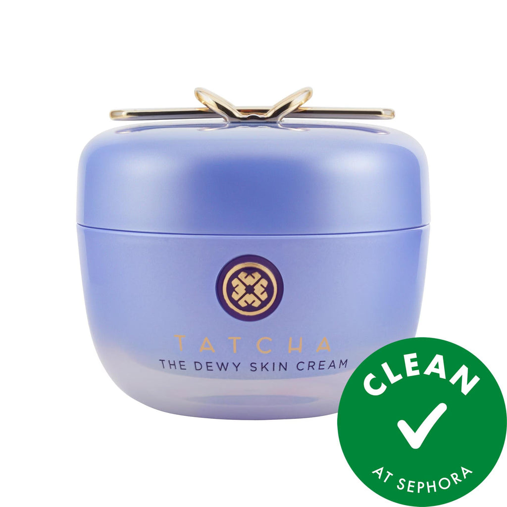 The Dewy Skin Cream - Refillable Hyaluronic Acid Moisturizer for Dry Skin, Cruelty-Free & Gluten-Free