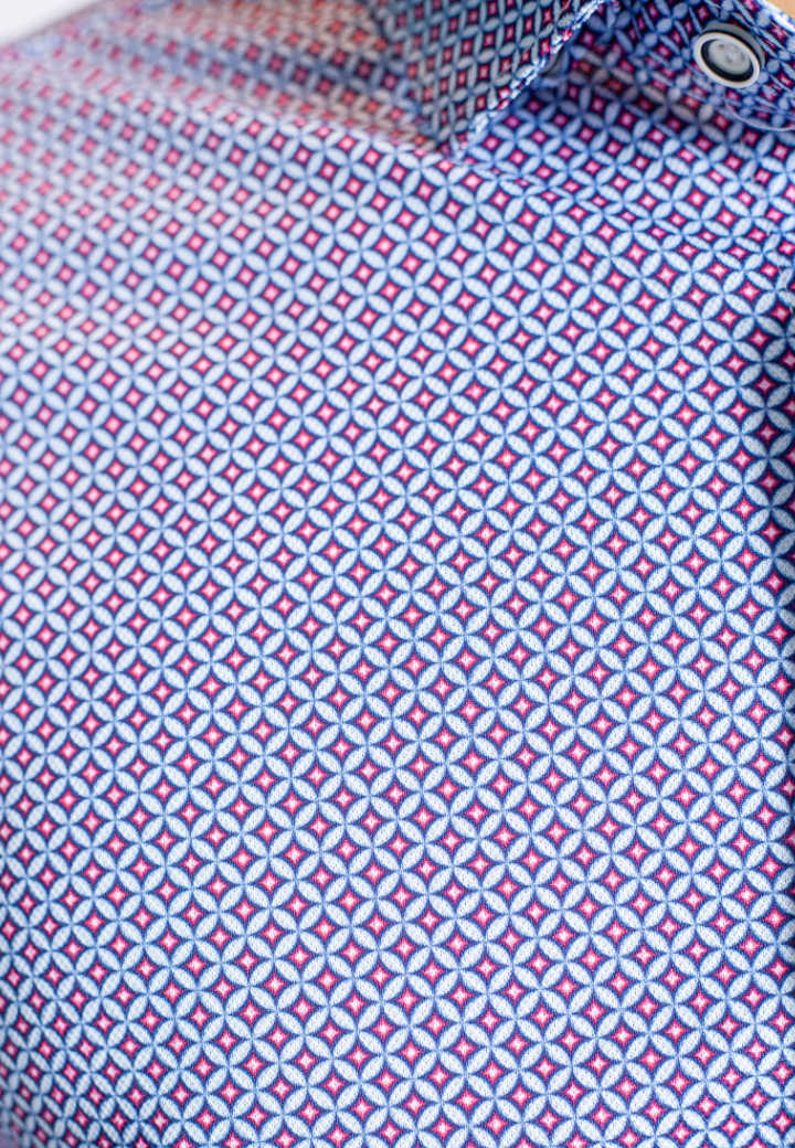 Buki Locally Famous Short Sleeve Tech Shirt — detail close-up