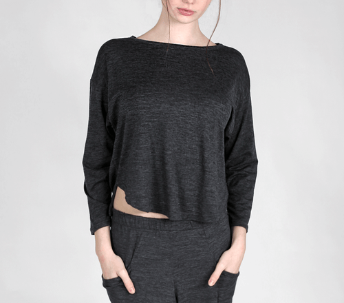 Merino Wool Lounge Top