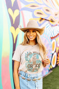 Wild Junkie Lord Willing and the Creek Don't Rise Graphic Tee — main product shot