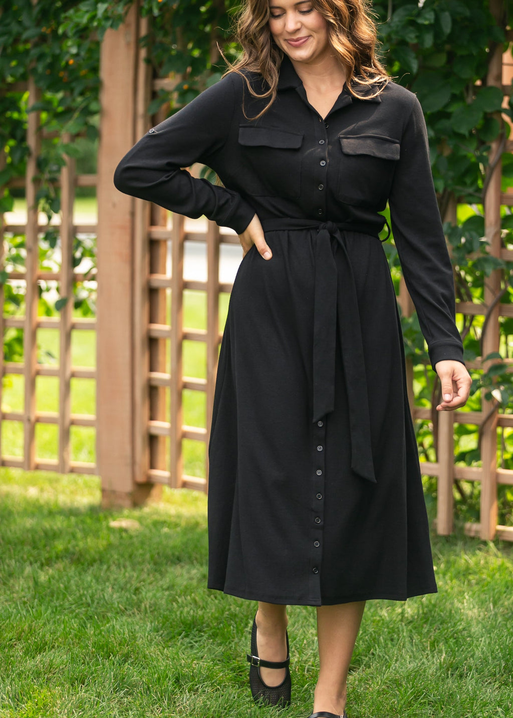 Inherit Co. Lorraine Knit Maxi Dres - FINAL SALE — alternative angle