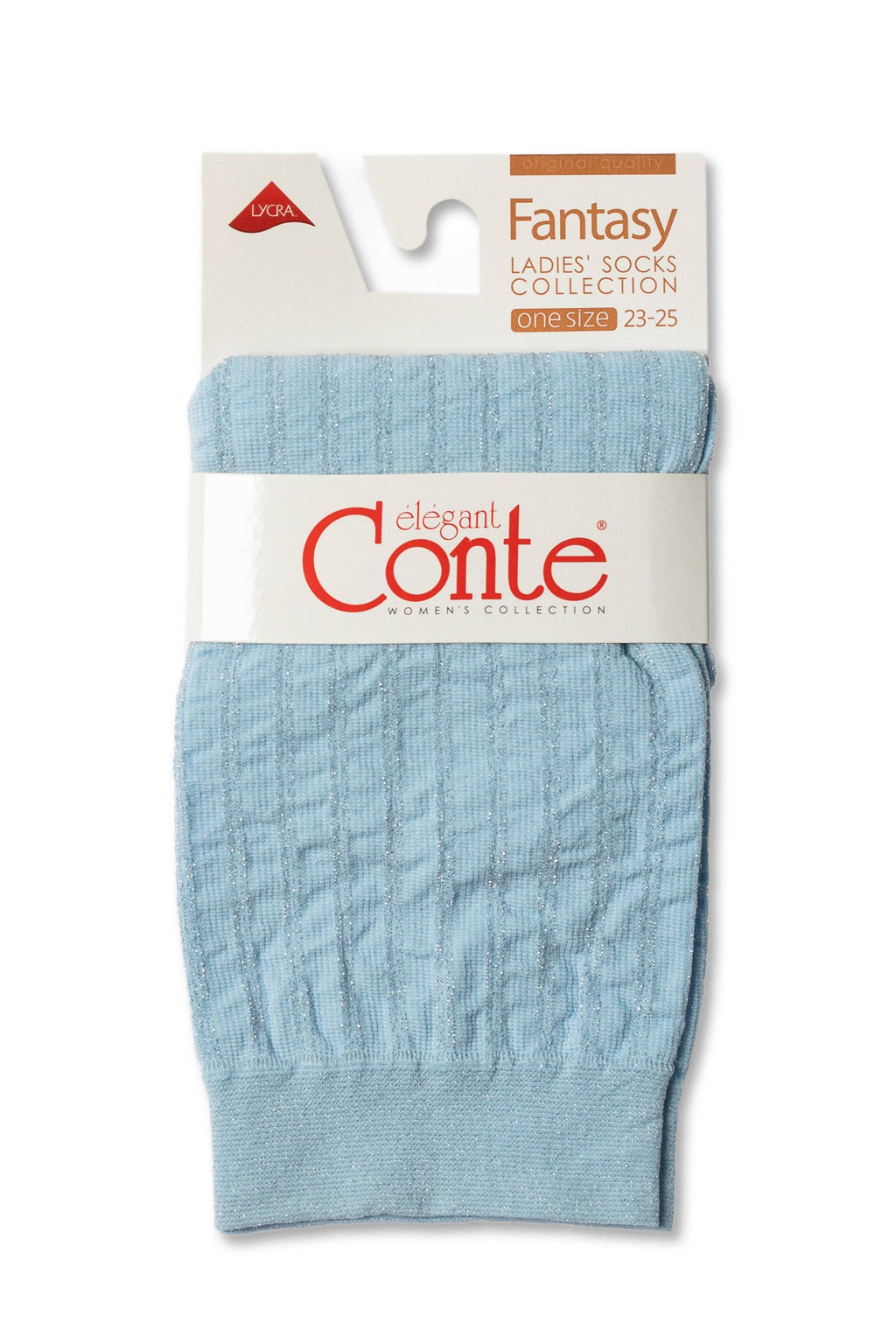 TheRanok.com Socks Conte Fantasy - Lurex Stripe — color detail