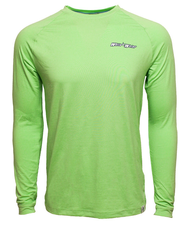 White Water Life Bass Graphic Performance Tee — back view