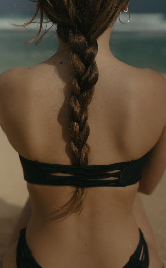 Forever Young Swimwear Forever Young Swimwear Banzai Beach Strappy Bandeau Bikini Top — main product shot