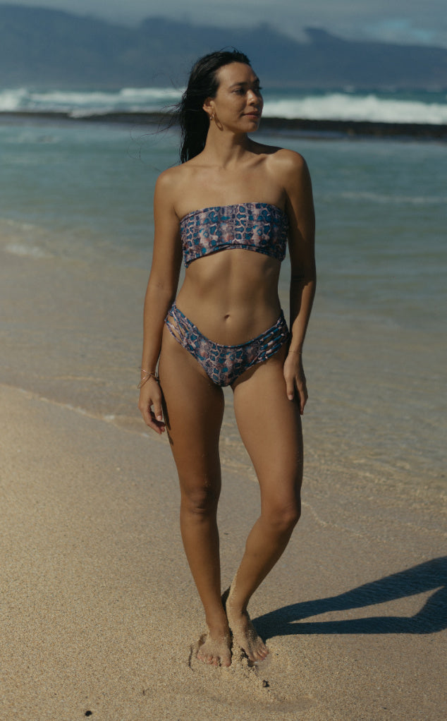 Forever Young Swimwear Forever Young Swimwear Banzai Beach Strappy Bikini Bottom — packaging