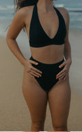 Forever Young Swimwear Hanalei Neoprene High Waist Tummy Control Swimsuit Bottom — detail shot 7