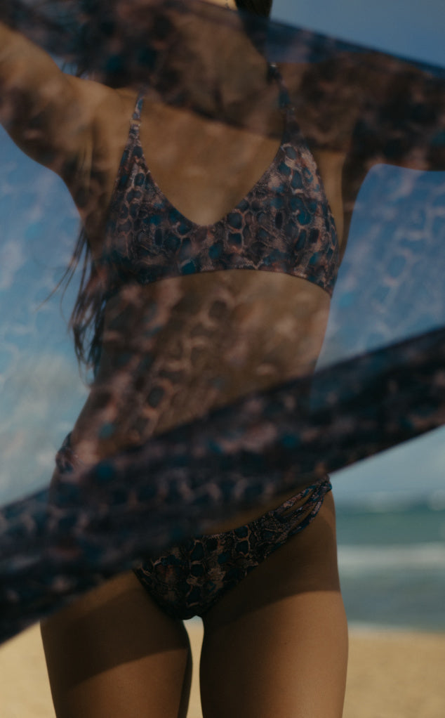 Forever Young Swimwear Forever Young Swimwear North Shore T-Back Bikini Top — packaging