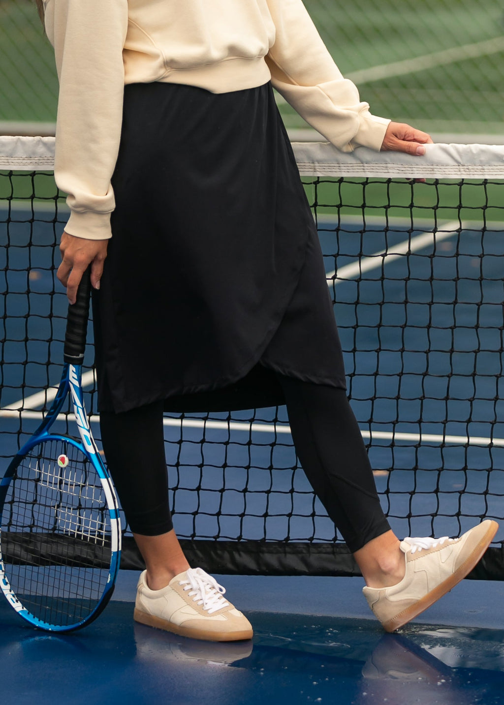 Inherit Co. Lucille Tulip Hem Leggings Skirt — side view