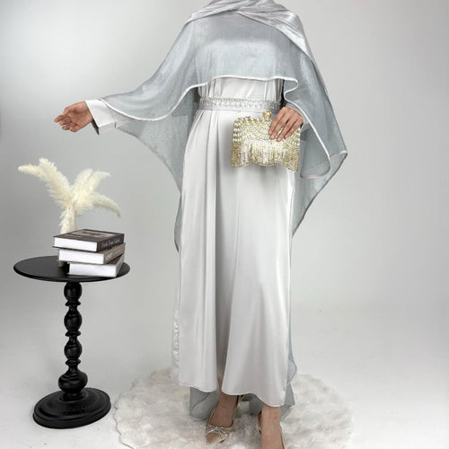 Luminous Modest Robe Collection | Elegant Cloak Suit Dresses (MA252)