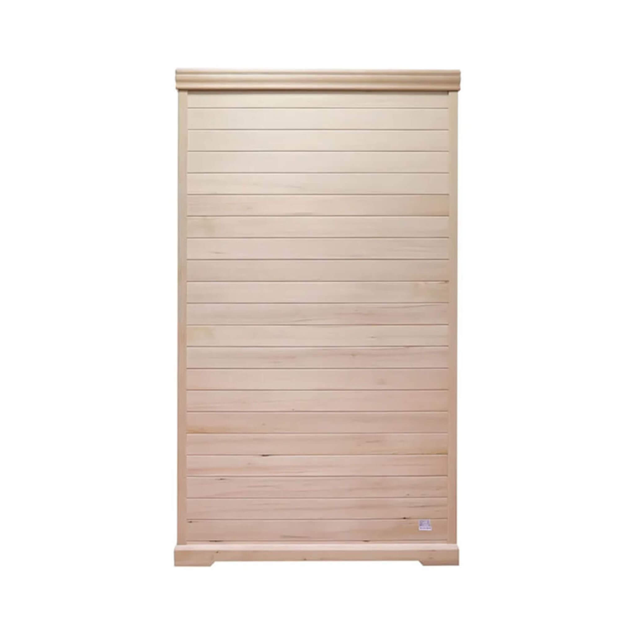 Thermora Ivara Luxury 2-Person Hemlock Wood FAR Infrared Sauna Room W/ Glass Door, 1750W (SAK81525) – SAKSBY WHOLESALE, view 