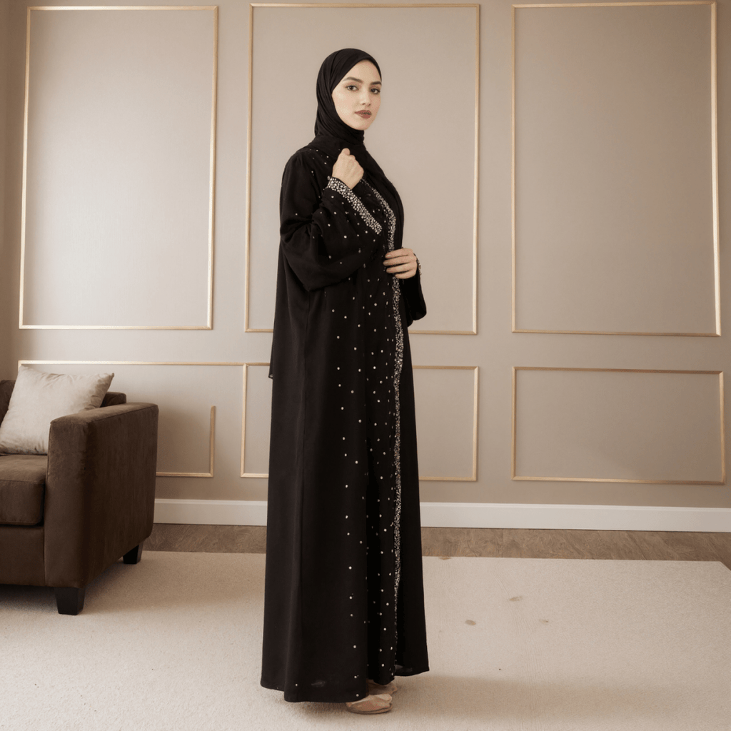 Mariam's Collection Luxury Black Starry Diamond Abaya  (MOA240) — product category context