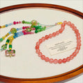 Mariam's Collection Luxury Elegance Fancy 33 Muslim Agate Tasbeeh with Tassels (MR083) — main product shot