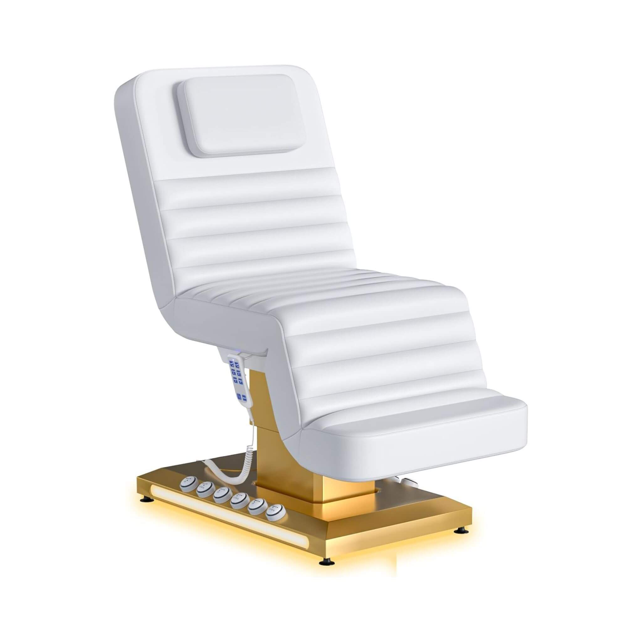 Luxury Height Adjustable 4-Motor Electric Massage Table With Lift And Foot Pedal (SAK63297) – SAKSBY WHOLESALE, view 3