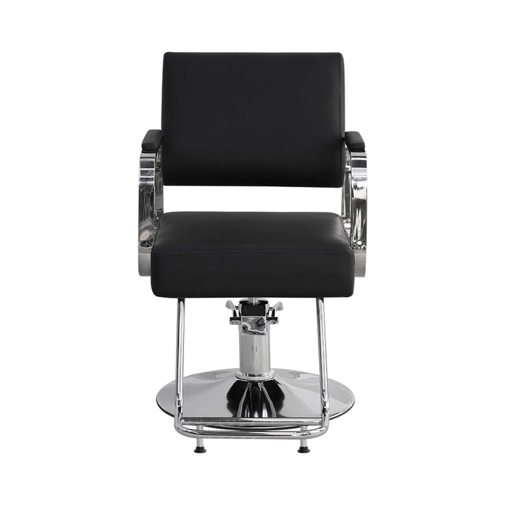 Luxury Height-Adjustable Barber Chair With 360-Degree Swivel (SAK64103) – SAKSBY WHOLESALE
