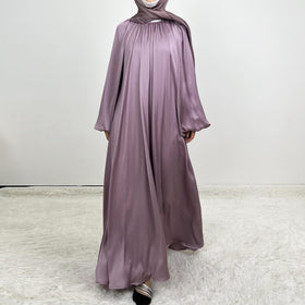 Luxury Lounge Lantern Sleeve Modest Swing Abaya (MA168)