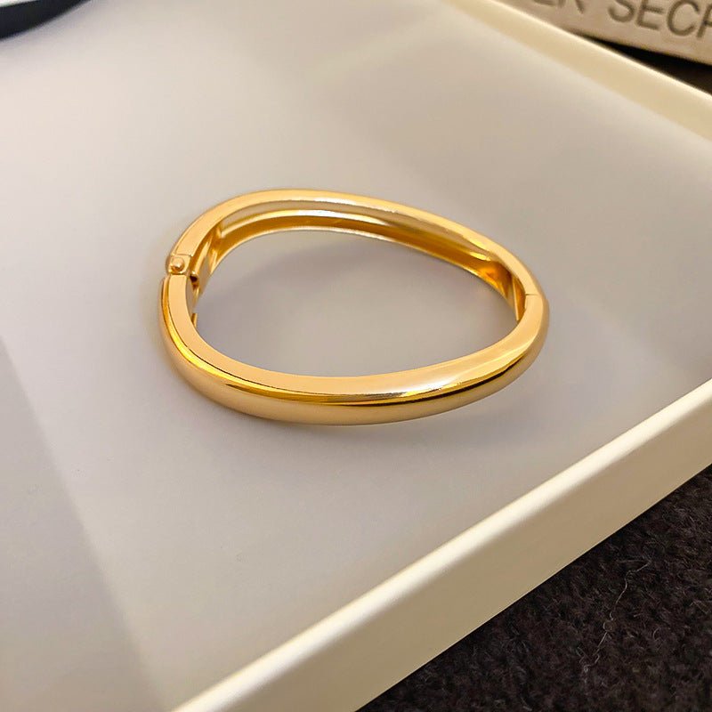 Mariam's Collection Luxury Minimalist Glossy High-grade Shiny Bracelets -   Simple Temperament… — detail shot 9