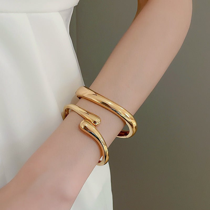 Mariam's Collection Luxury Minimalist Glossy High-grade Shiny Bracelets -   Simple Temperament… — feature highlight