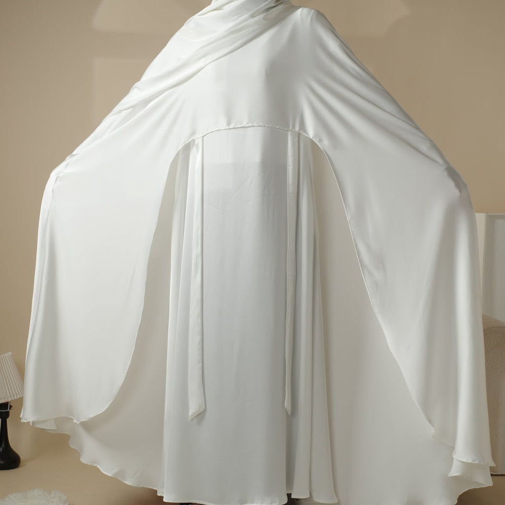 Mariam's Collection Luxury Wedding Abaya 3-Piece Bridal Abaya Set (MOA044) — main product shot