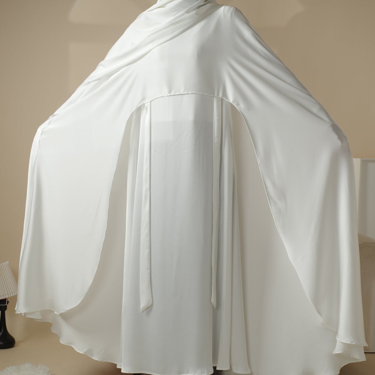 Mariam's Collection Luxury Wedding Abaya 3-Piece Bridal Abaya Set (MOA044) — main product shot