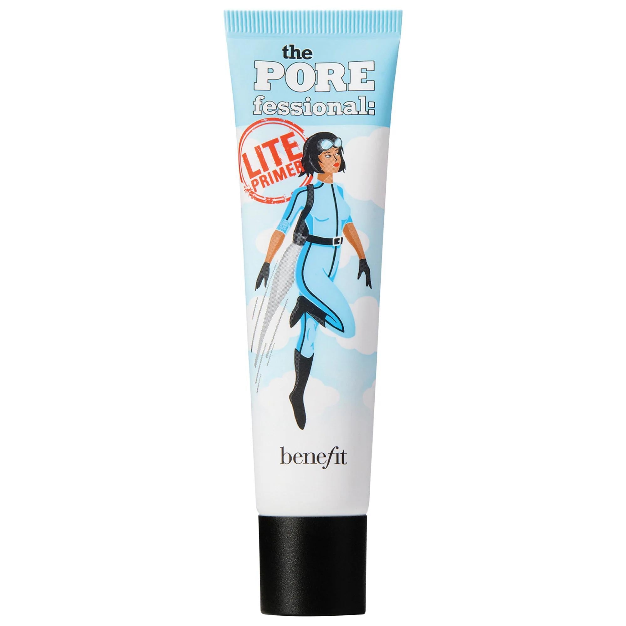 Benefit Cosmetics - The POREfessional Lite Water-Based Pore Primer - Natural Finish, Fragrance-Free, Non-Comedogenic Face Primer for Sensitive Skin